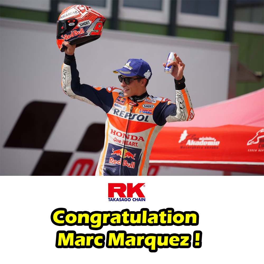 Marc Marquez celebrates his 100th MotoGP race on Brno podium, Pedrosa in eighth place