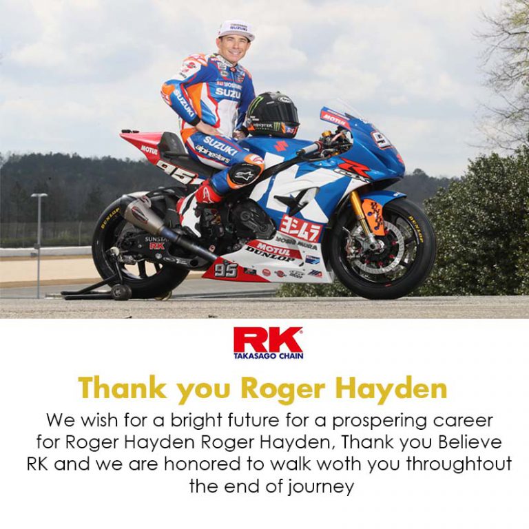 Yoshimura Suzuki’s Roger Hayden Announces Retirement Former AMA Supersport Champion Calling It a Career After 20 Years as a Pro